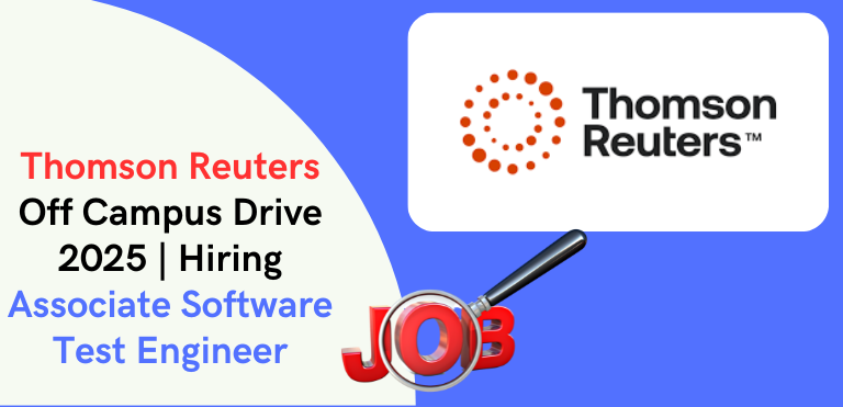 associate software test engineer off campus drive 2025