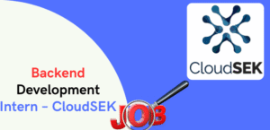 Backend Development Intern