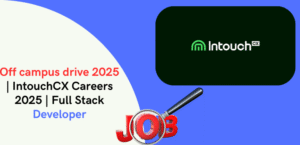 Off campus drive 2025