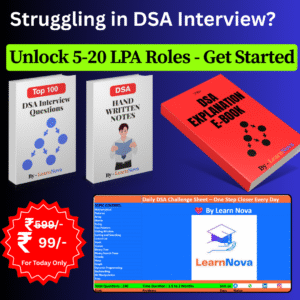 DSA Interview Mastery Kit by LearnNova